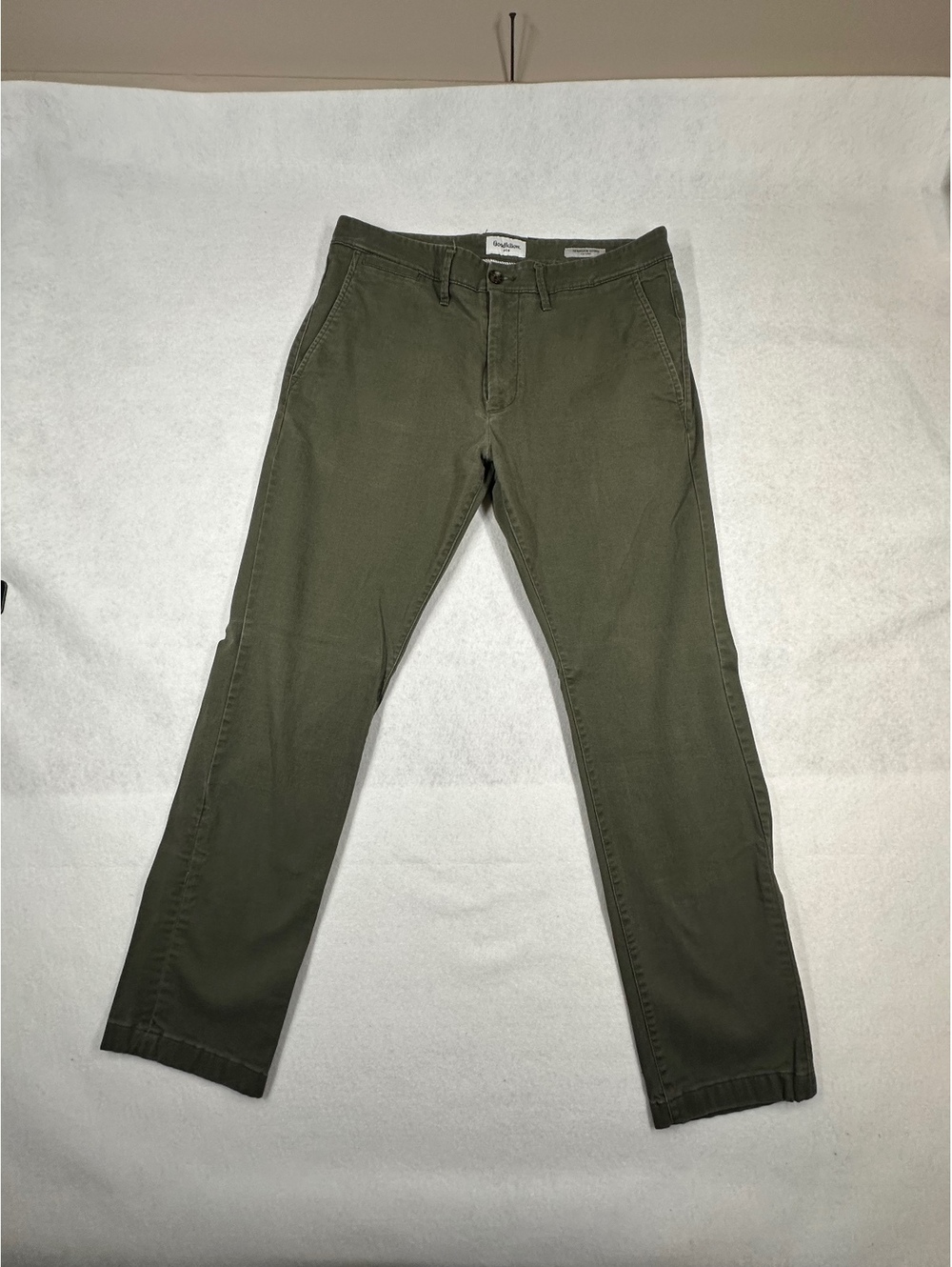 Goodfellow & Co Hennepin Chino Slim Fit Olive Green Pants 34x30